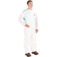 3M Bata de Protección- tipo 5-6- talla L (1 unidad)- Blanco y Verde
